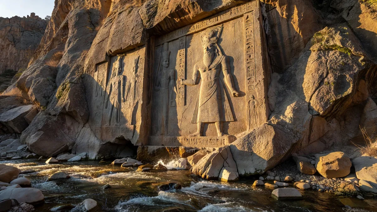 Ereğli İvriz-Felsenrelief: Das heilige Wassersanktuarium der Hethiter
