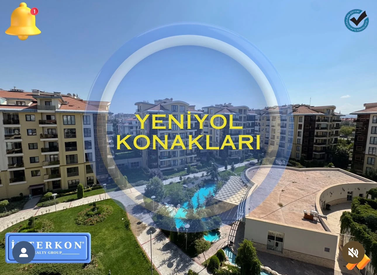 KONYA MERAM HAVZAN MAHALLESİ YENİYOL KONAKLARINDA 6+1 KİRALIK DAİRE!