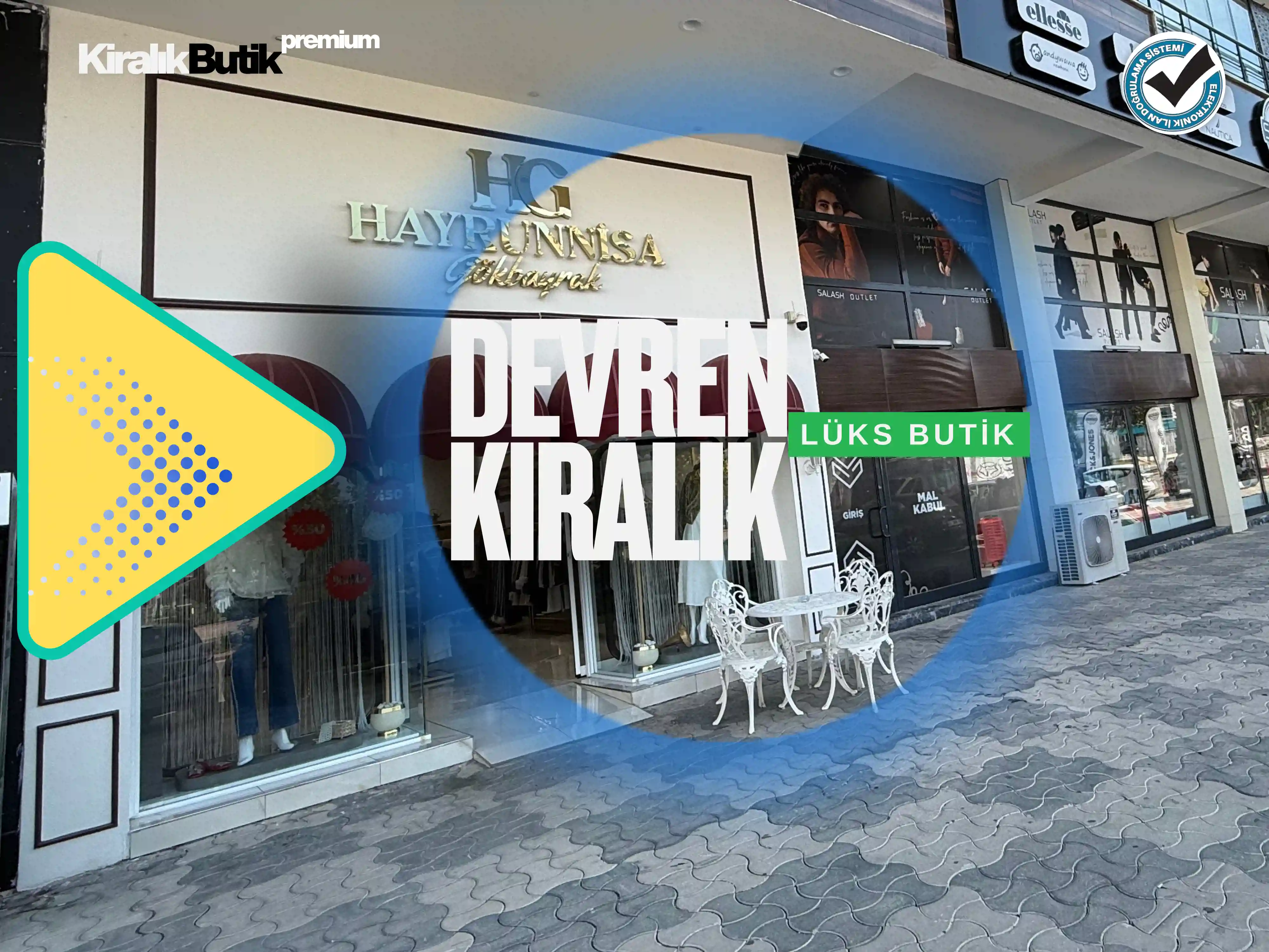 MERAM MELİKŞAH MAHALLESİ SİVASLI ALİ KEMAL CADDESİ ÜZERİ DEVREN KİRALIK BUTİK!