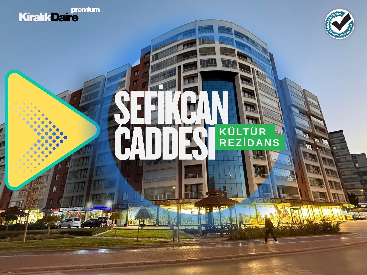 ŞEFİKCAN CADDESİ KÜLTÜR REZİDANS 3+1 KİRALIK DAİRE!
