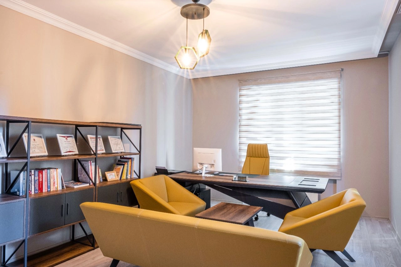 MERAM MELİKŞAH MAHALLESİ EŞYALI – FATURALAR DAHİL – KİRALIK OFİS 