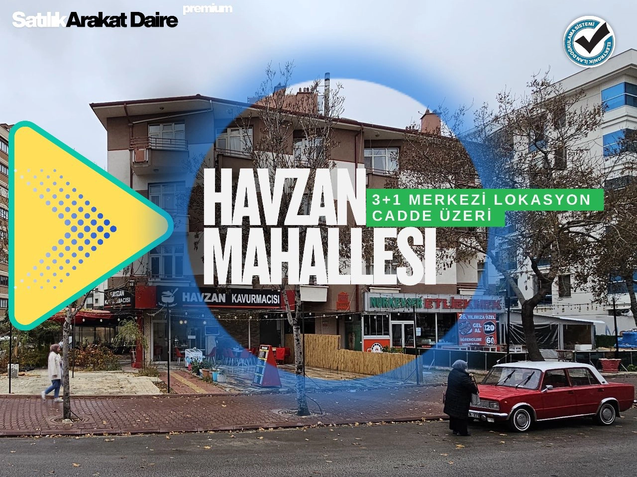 KONYA MERAM HAVZAN MAHALLESİ 3+1 SATILIK DAİRE!