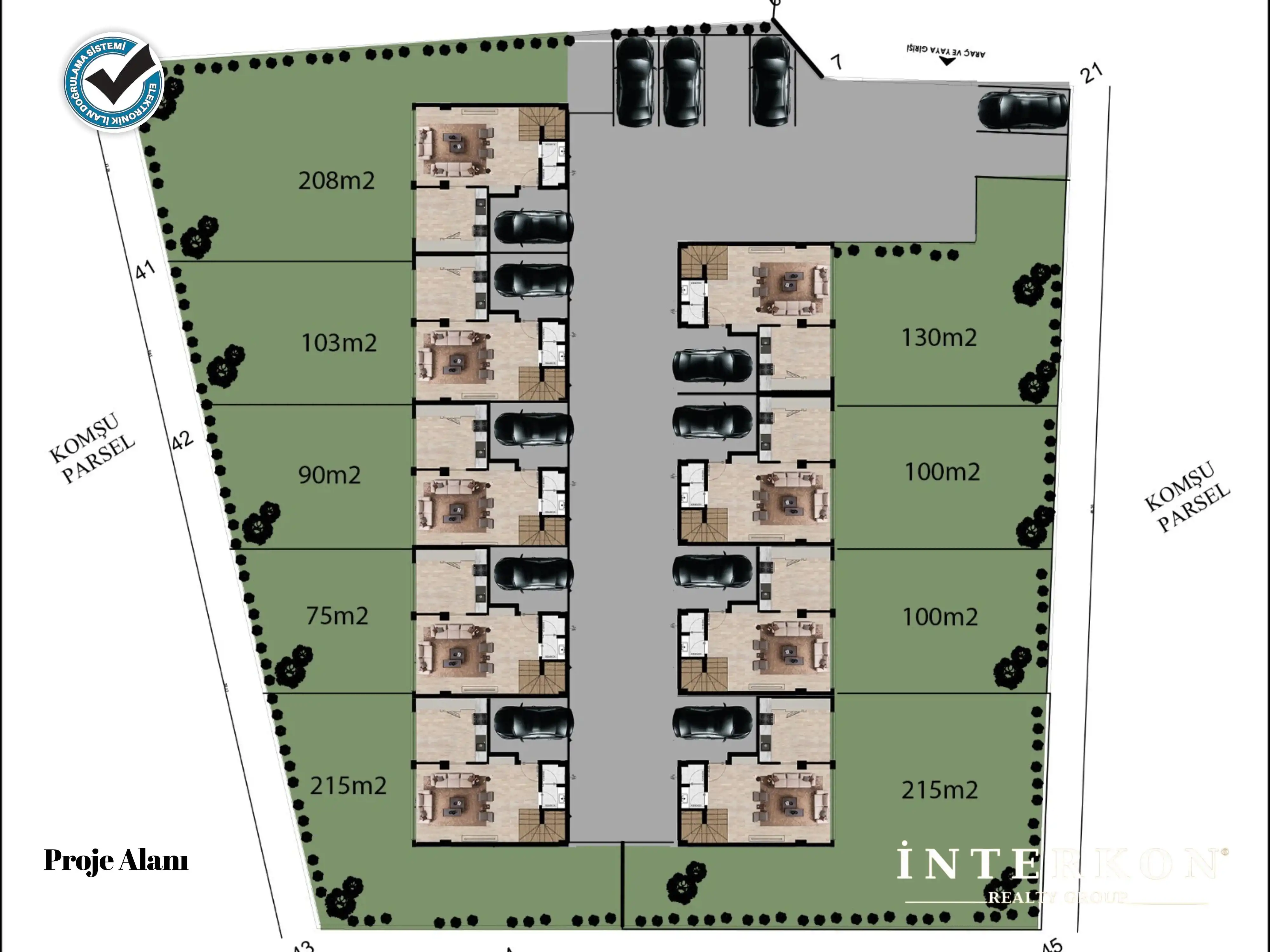 KONYA MERAM LALEBAHÇE MAHALLESİ 3+1 LÜKS SATILIK VİLLA!