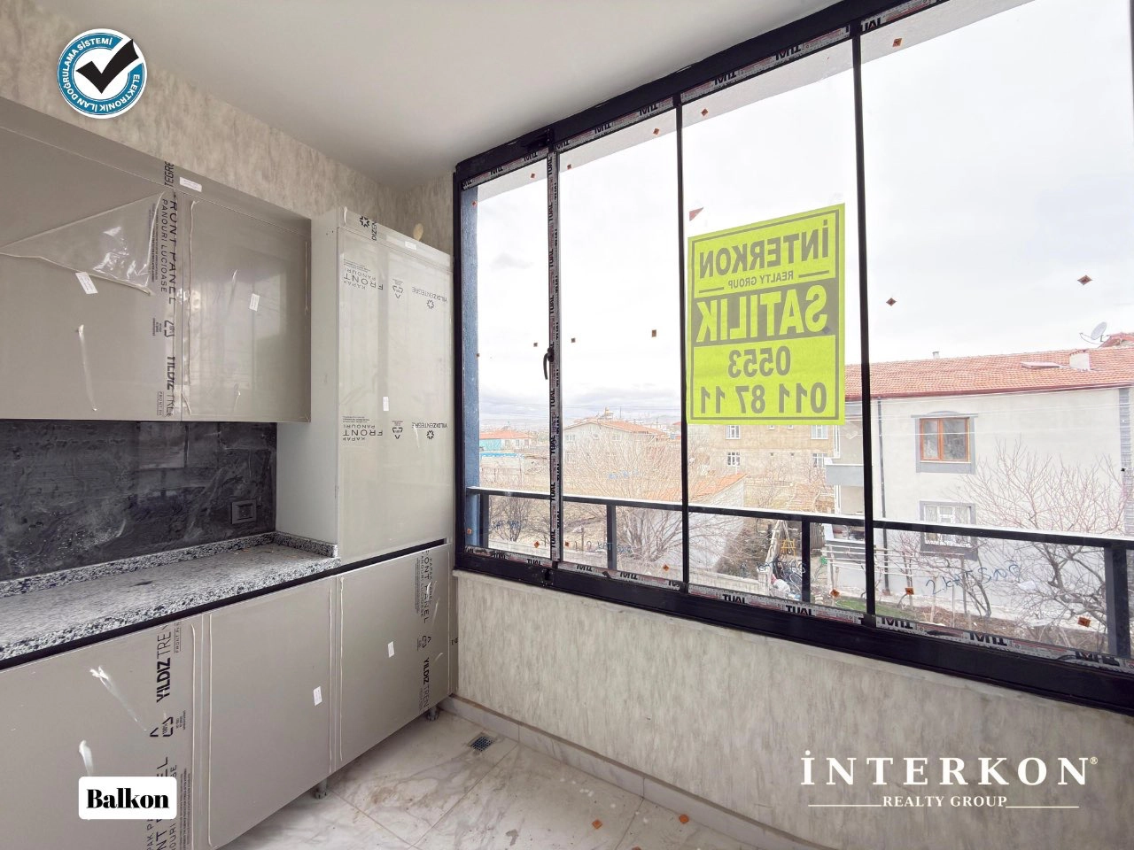 KONYA MERAM ALAKOVA MAHALLESİ SIFIR  2 + 1 SATILIK DAİRE!