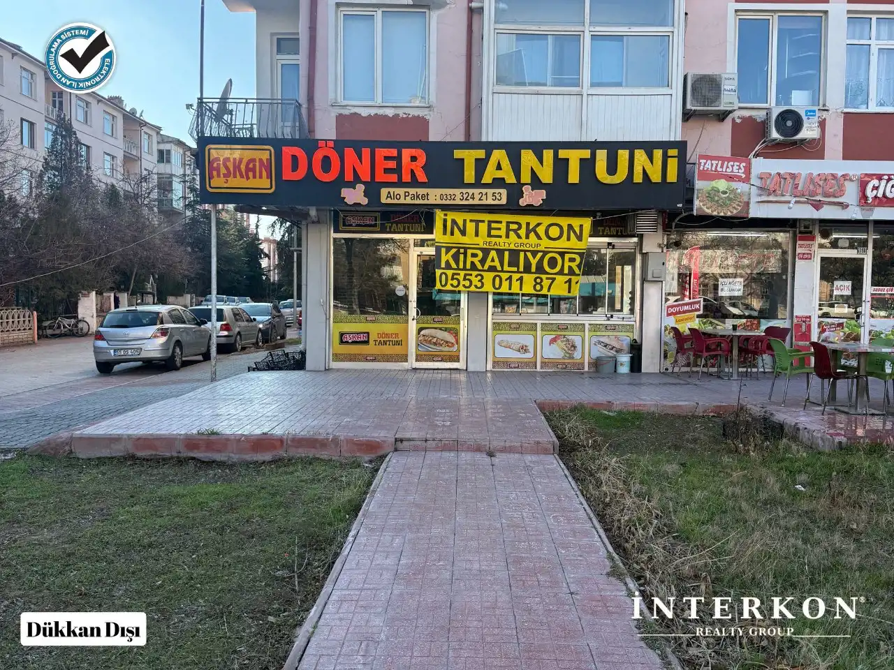 KONYA MERAM YAKA (MELİKŞAH PARKI) CİVARINDA