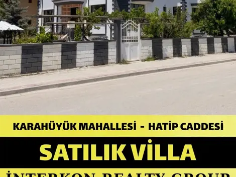 5+2 Duplex Detached Villa for Sale on Meram Hatip Street, Karahüyük Neighborhood - photo 2