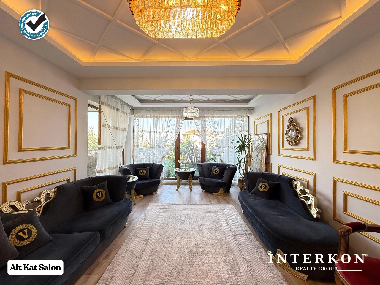 KONYA SİLLE AK MAHALLESİ (ERENKÖY MEVKİİ) SATILIK LÜKS 5+1 KÖŞE VİLLA!!