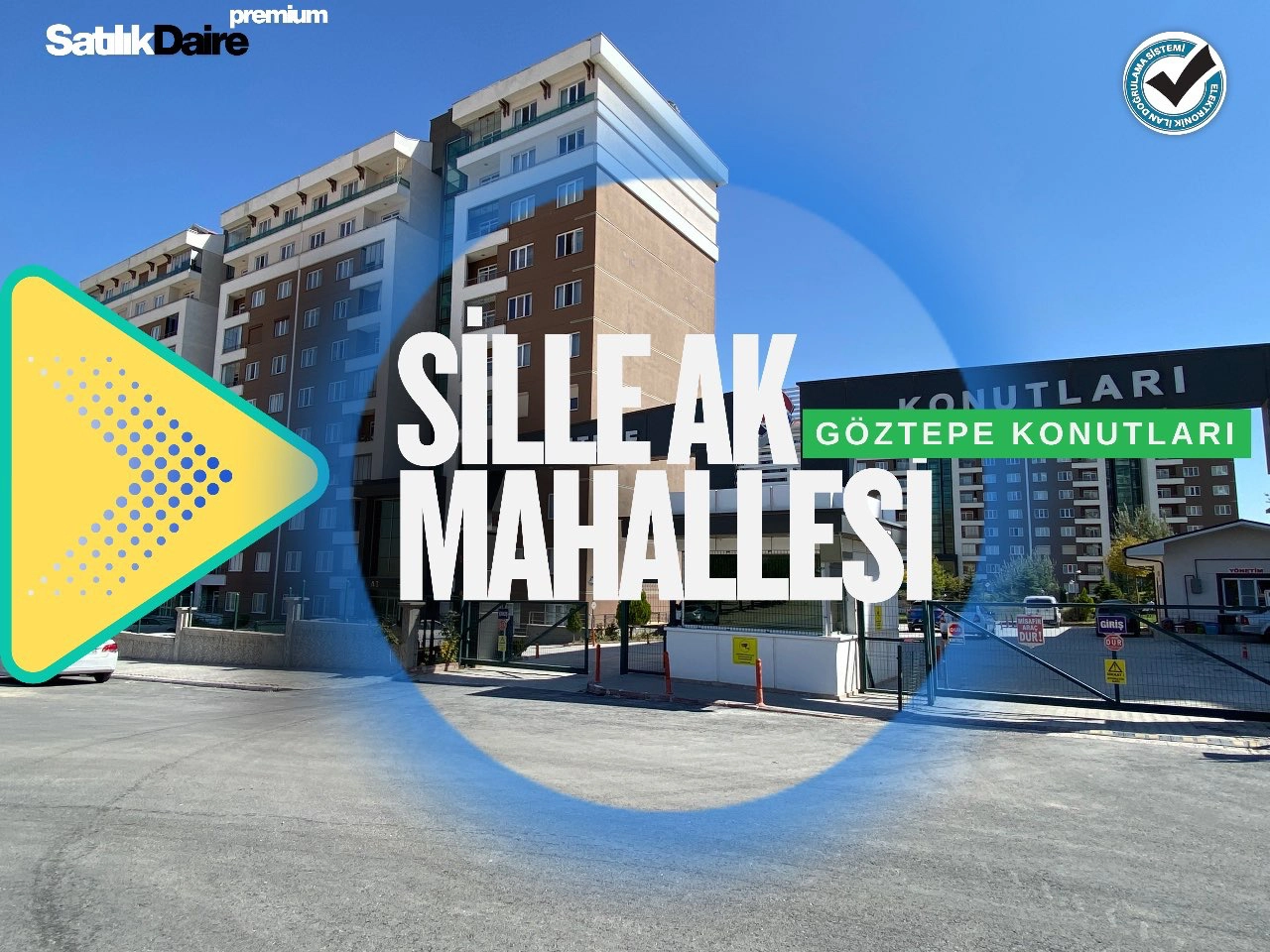 KONYA SELÇUKLU GÖZTEPE KONUTLARI 3+1 SATILIK DAİRE!!