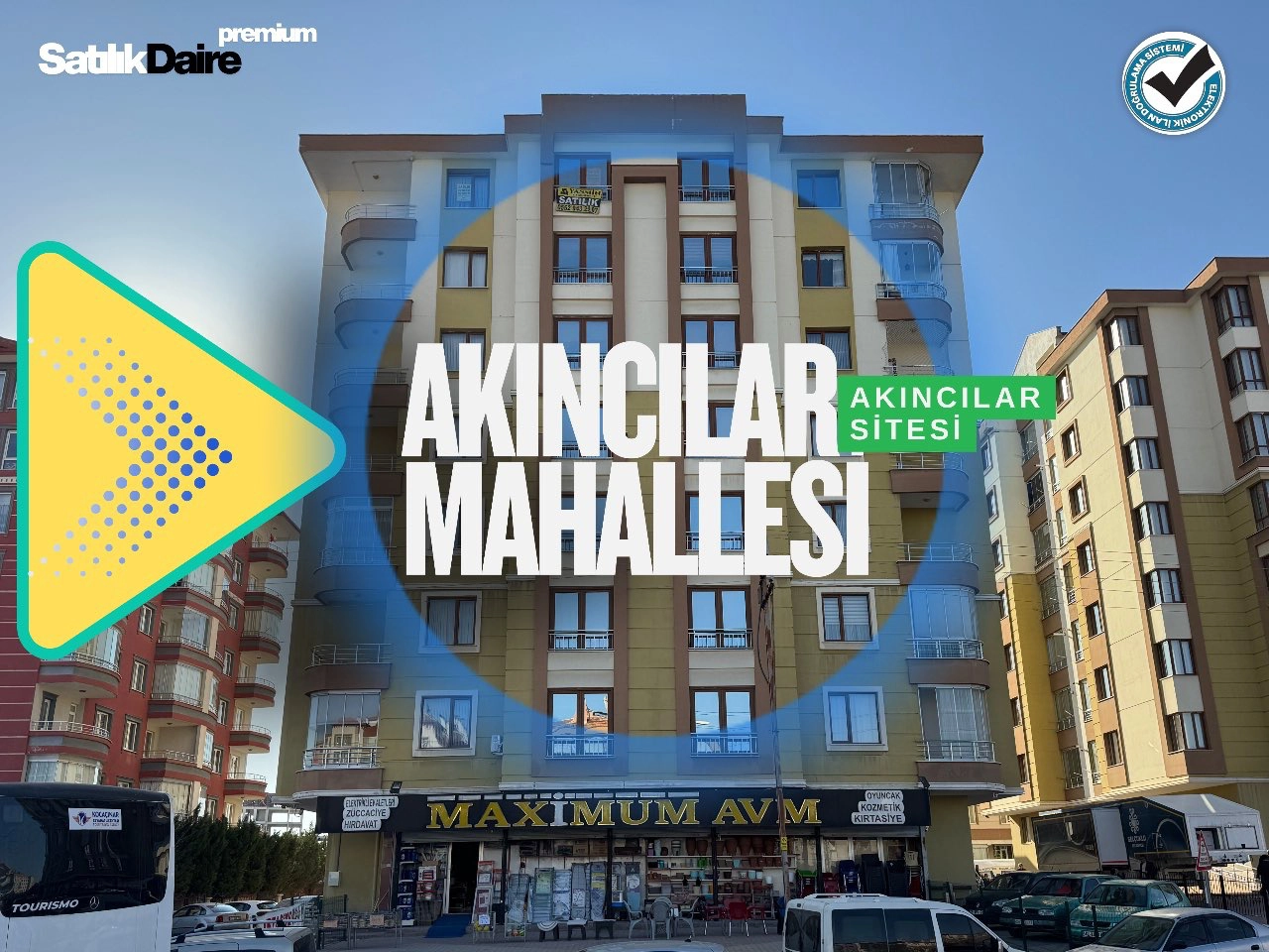 KONYA SELÇUKLU AKINCILAR MAHALLESİ 3+1 SATILIK DAİRE!!!