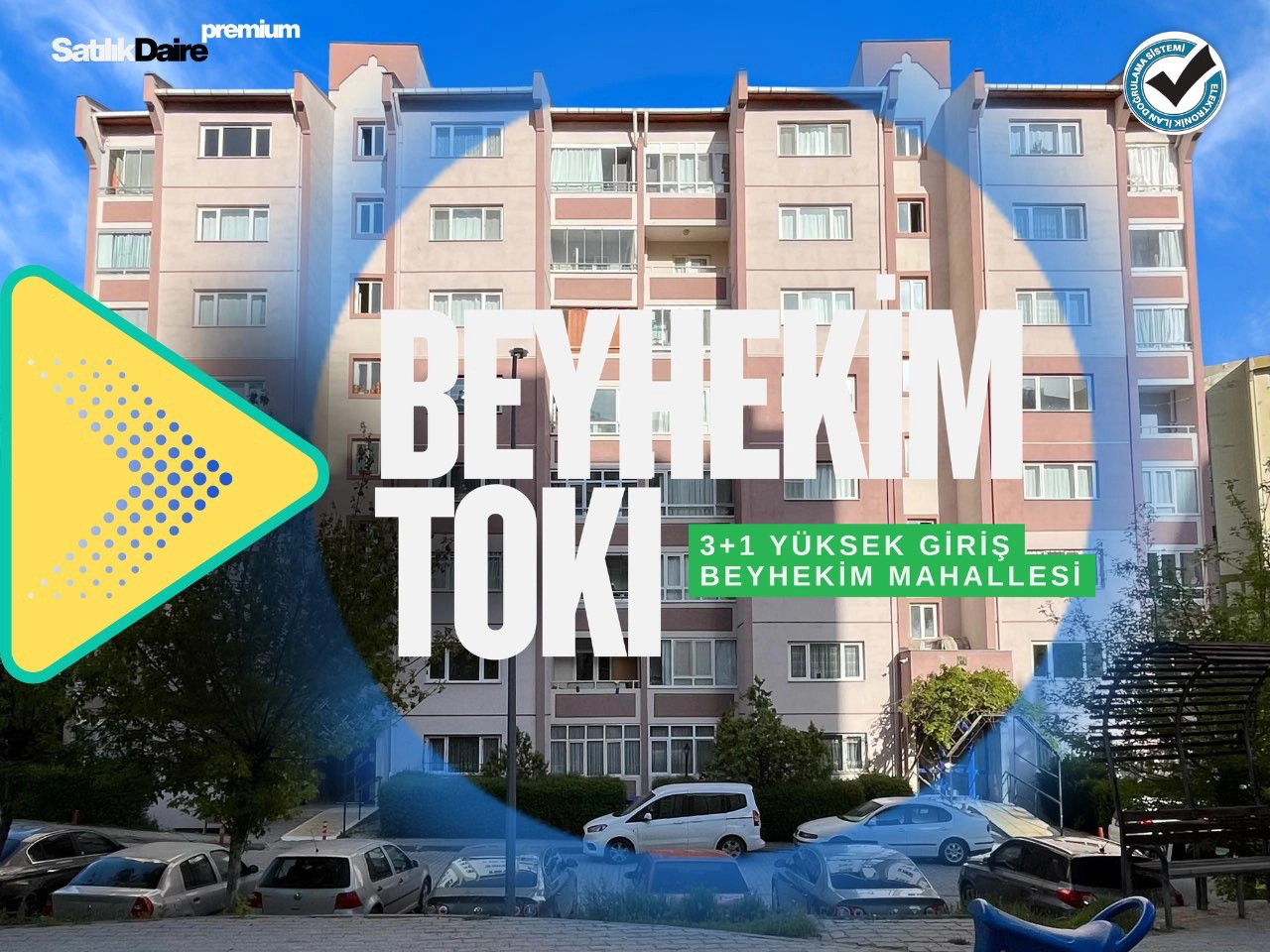 BEYHEKİM MAHALLESİ BEYHEKİM TOKİ 3+1 SATILIK DAİRE!!!