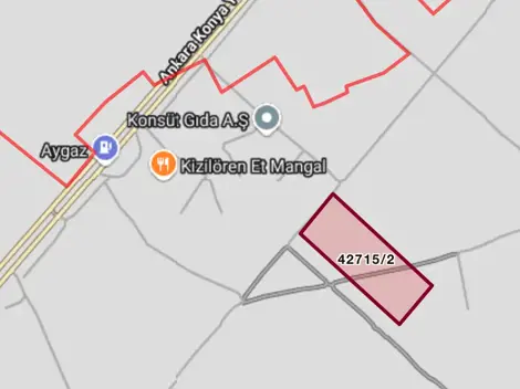 KONYA SELÇUKLU TÖMEK MAHALLESİ 3615 m² LAND!!! - photo 3
