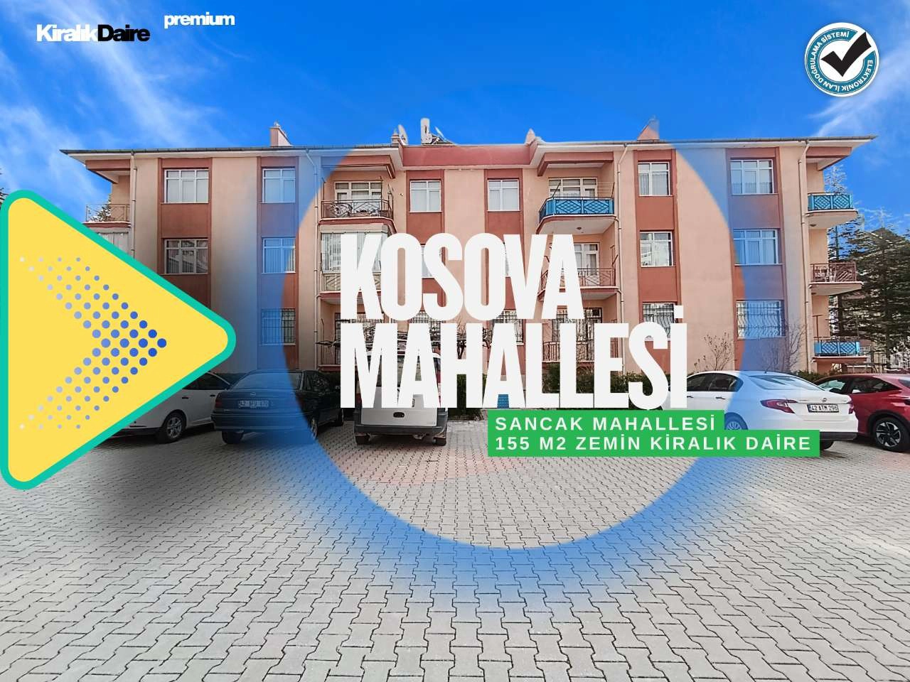 KOSOVA MAHALLESİ 3+1 KİRALIK DAİRE!