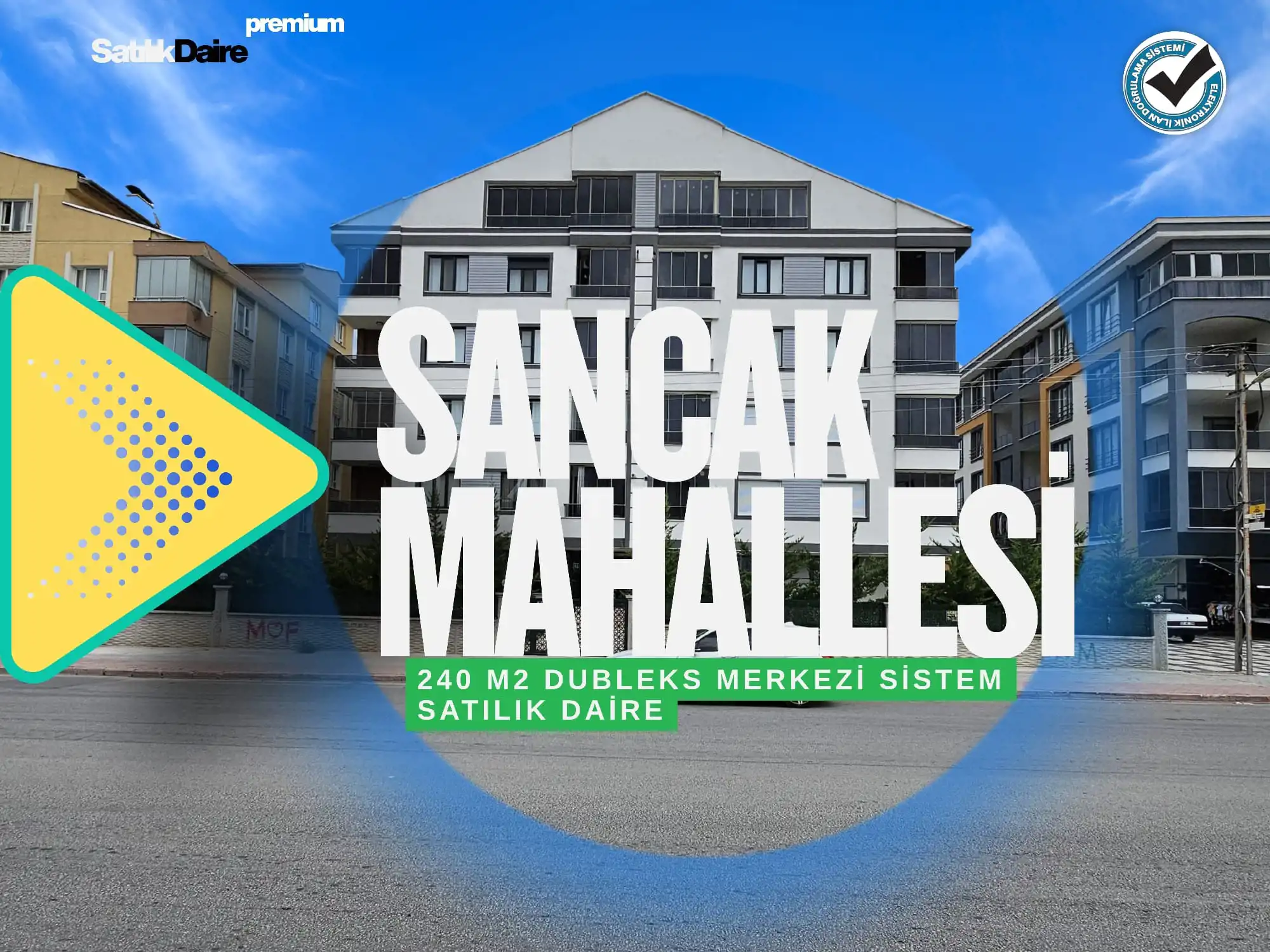 KONYA SELÇUKLU SANCAK MAHALLESİ 4+2 SATILIK DUBLEKS DAİRE!