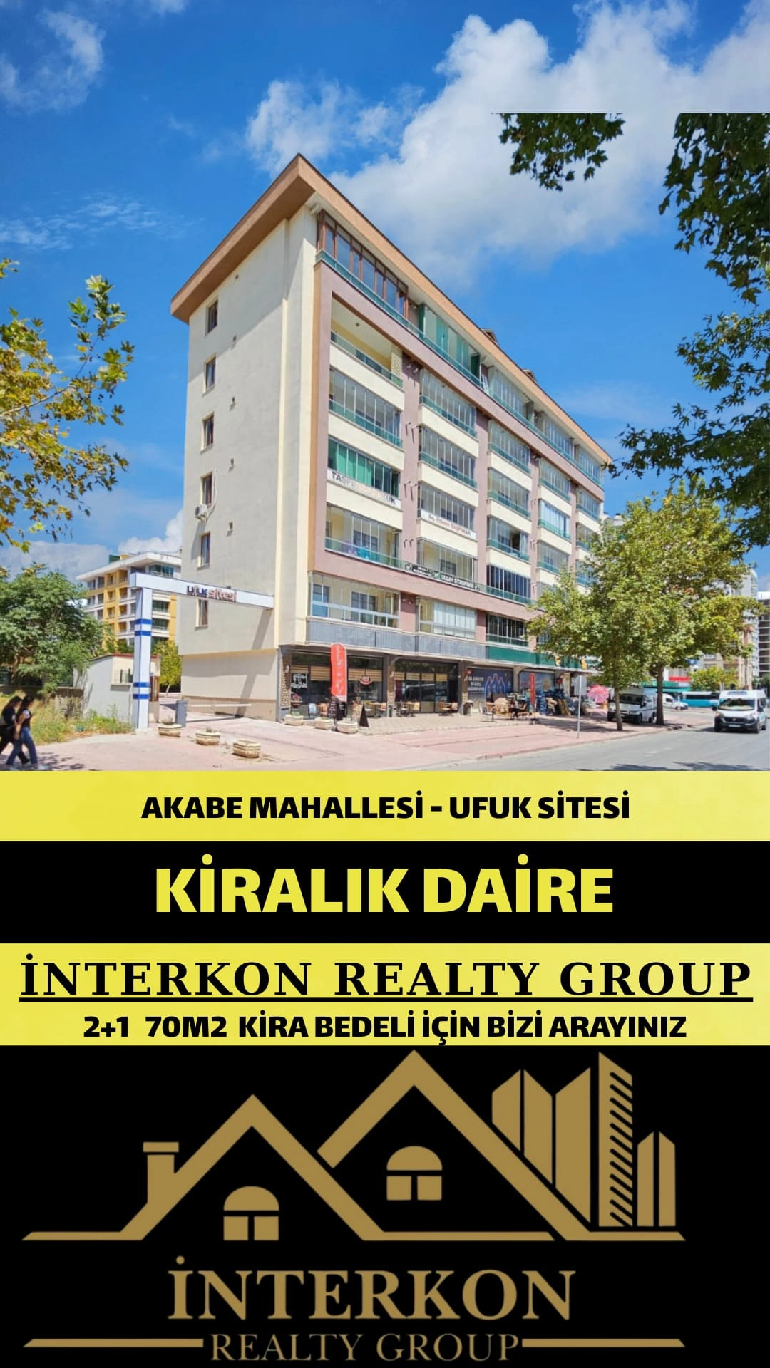 AKABE MAHALLESİNDE 2+1 EŞYALI KİRALIK DAİRE!