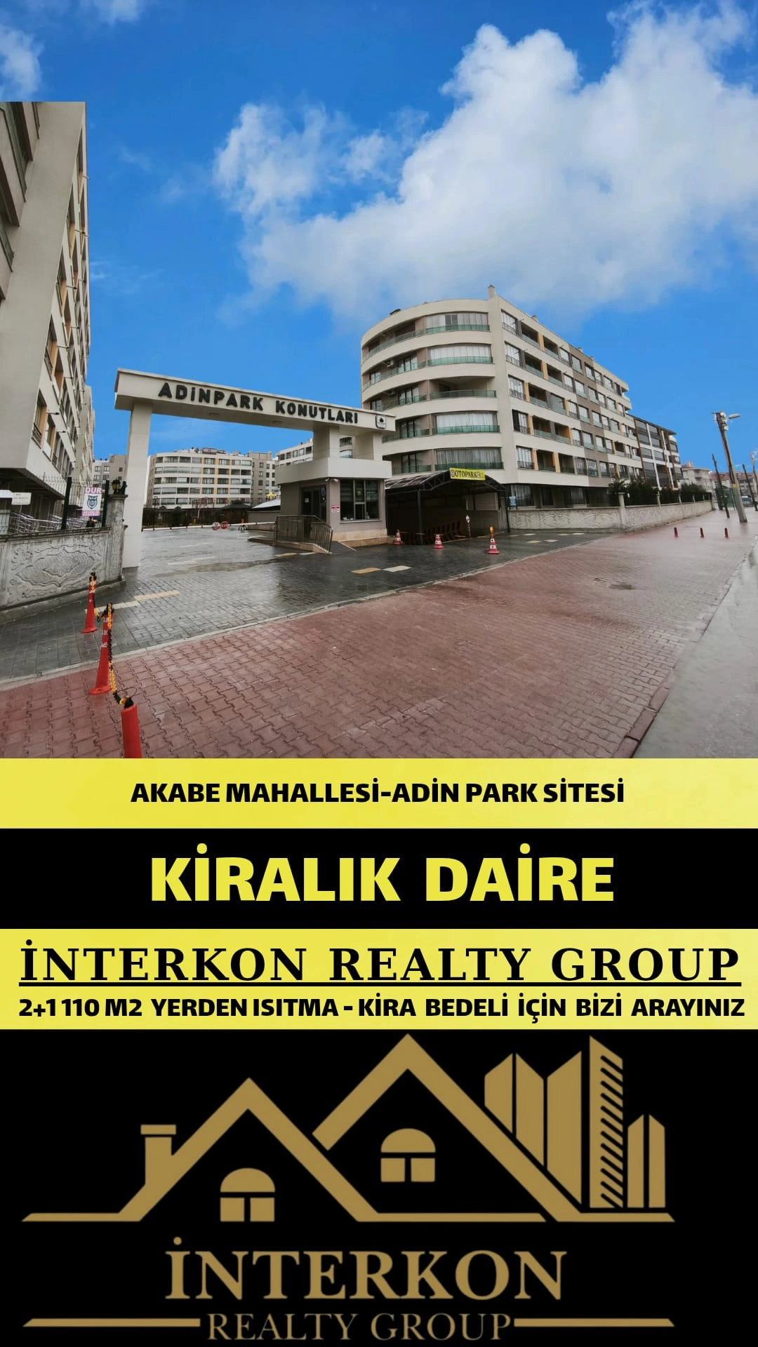 AKABE MAHALLESİ 2+1 KİRALIK DAİRE!