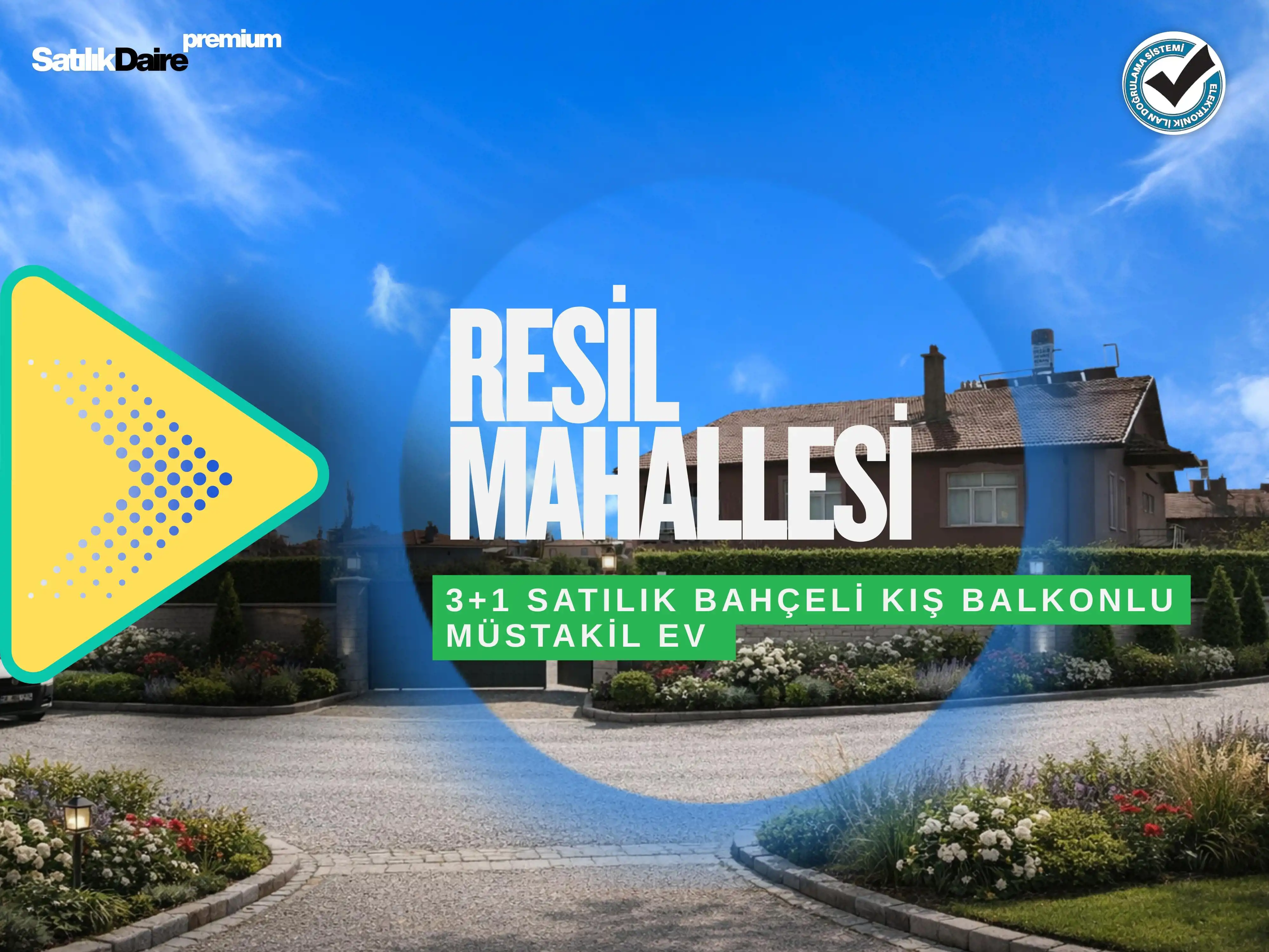 YENİBAHÇE MAHALLESİ 3+1 BAHÇELİ MÜSTAKİL EV!