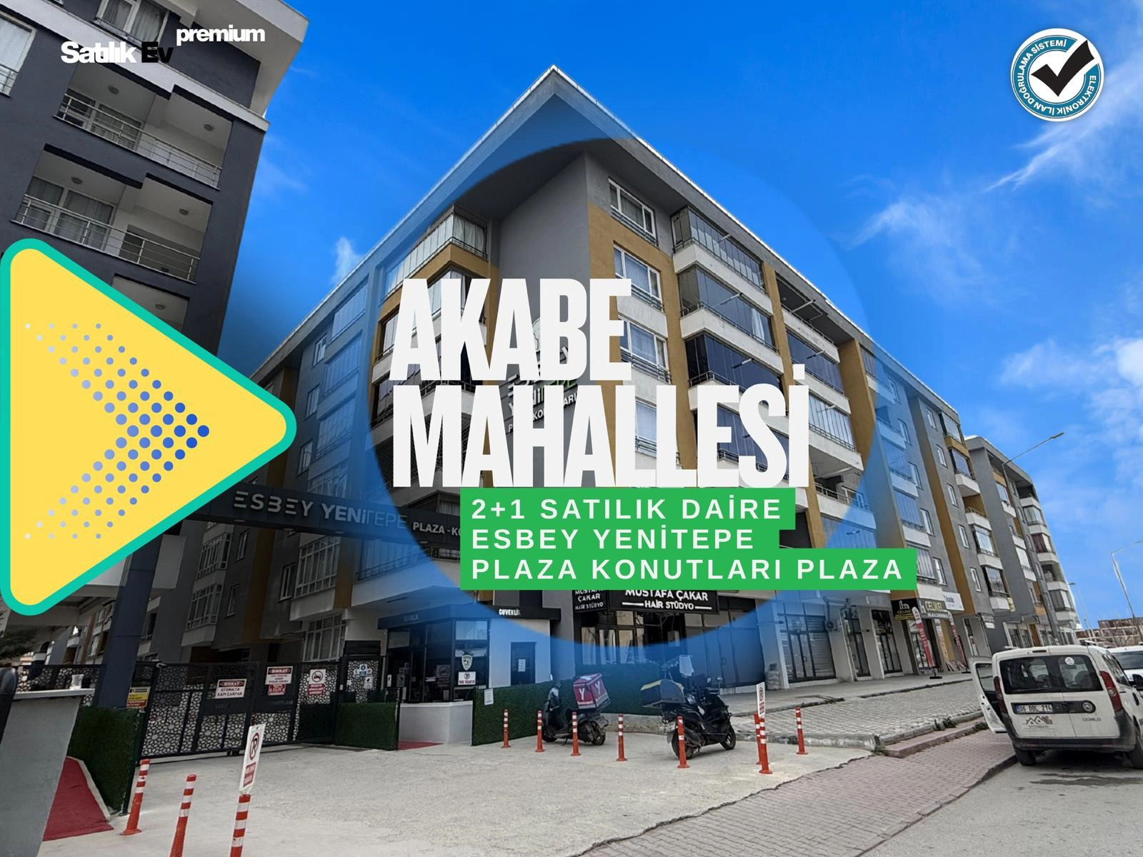 AKABE MAHALLESİ 2+1 SATILIK DAİRE!