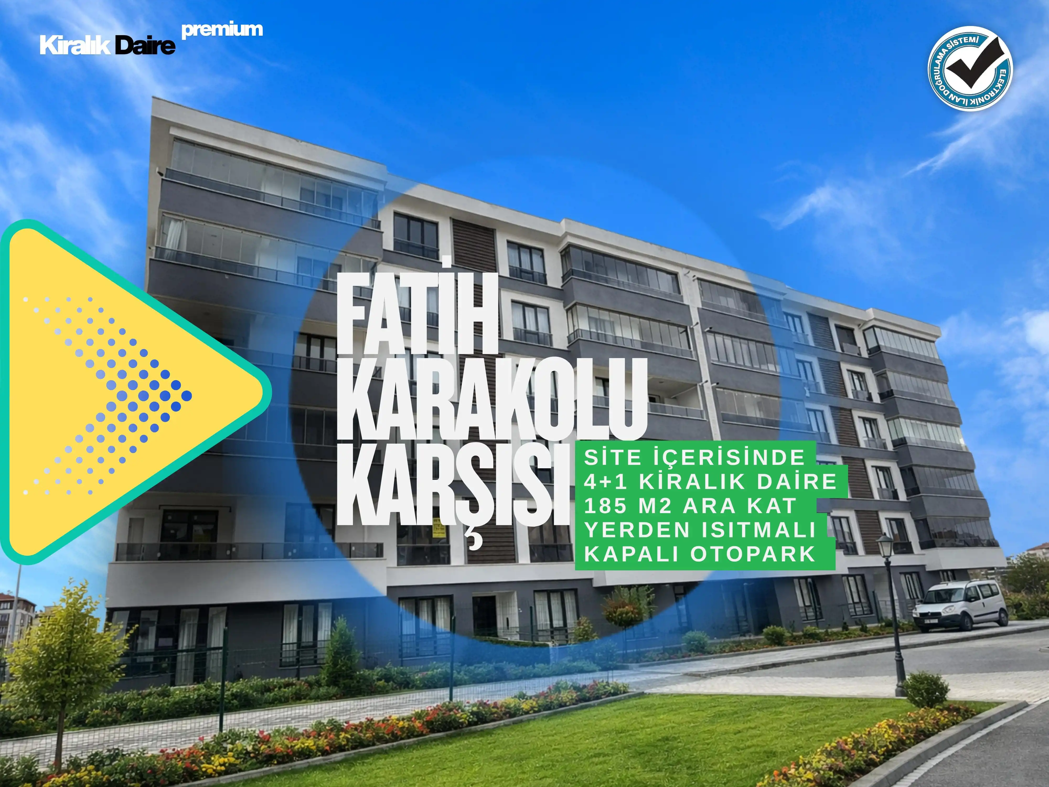 KUMKÖPRÜ MAHALLESİ 4+1 KİRALIK DAİRE!