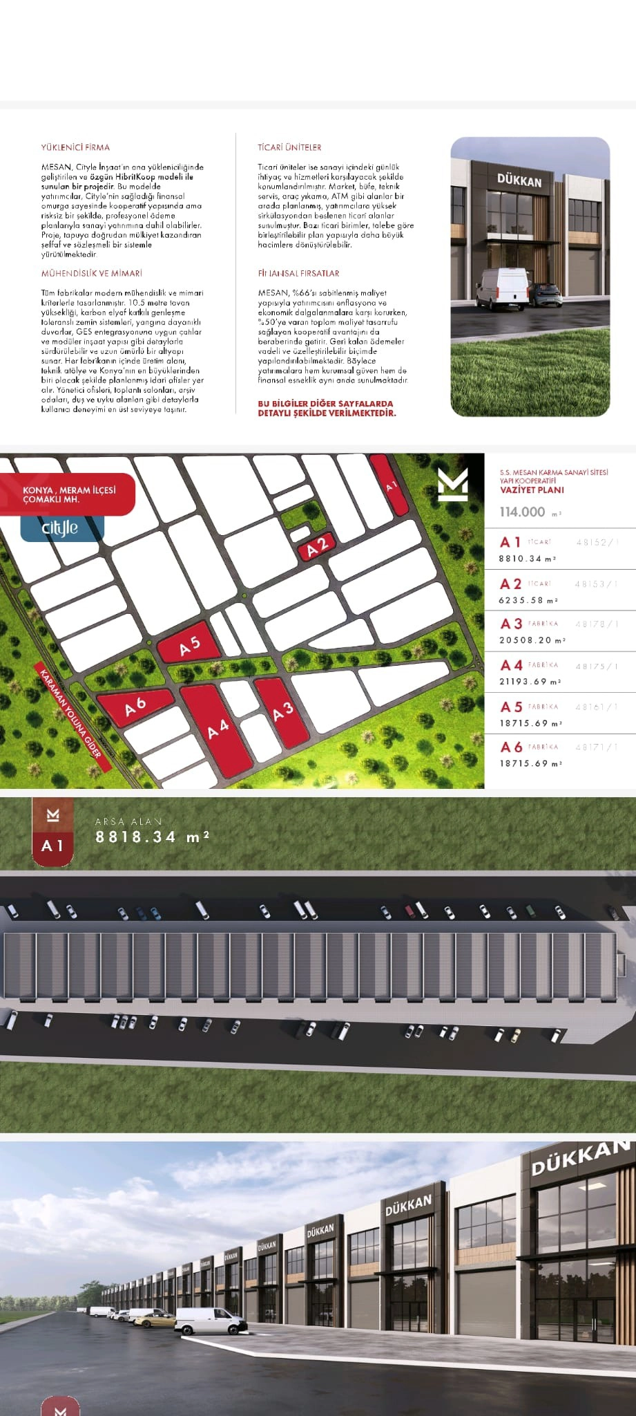 ÇOMAKLI MAHALLESİ MESAN SANAYİ SİTESİ SATILIK FABRİKA!