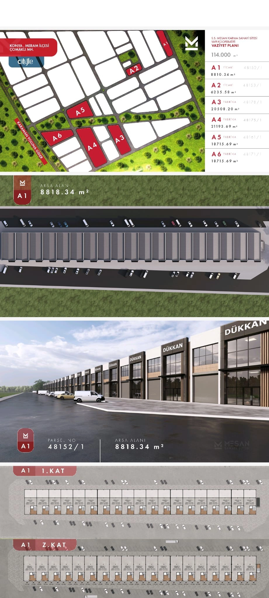 ÇOMAKLI MAHALLESİ MESAN SANAYİ SİTESİ SATILIK FABRİKA!