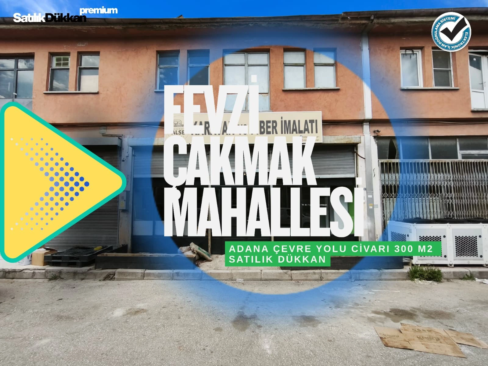 YENİ TOPTANCILAR SİTESİ 300 M2 SATILIK DÜKKAN!