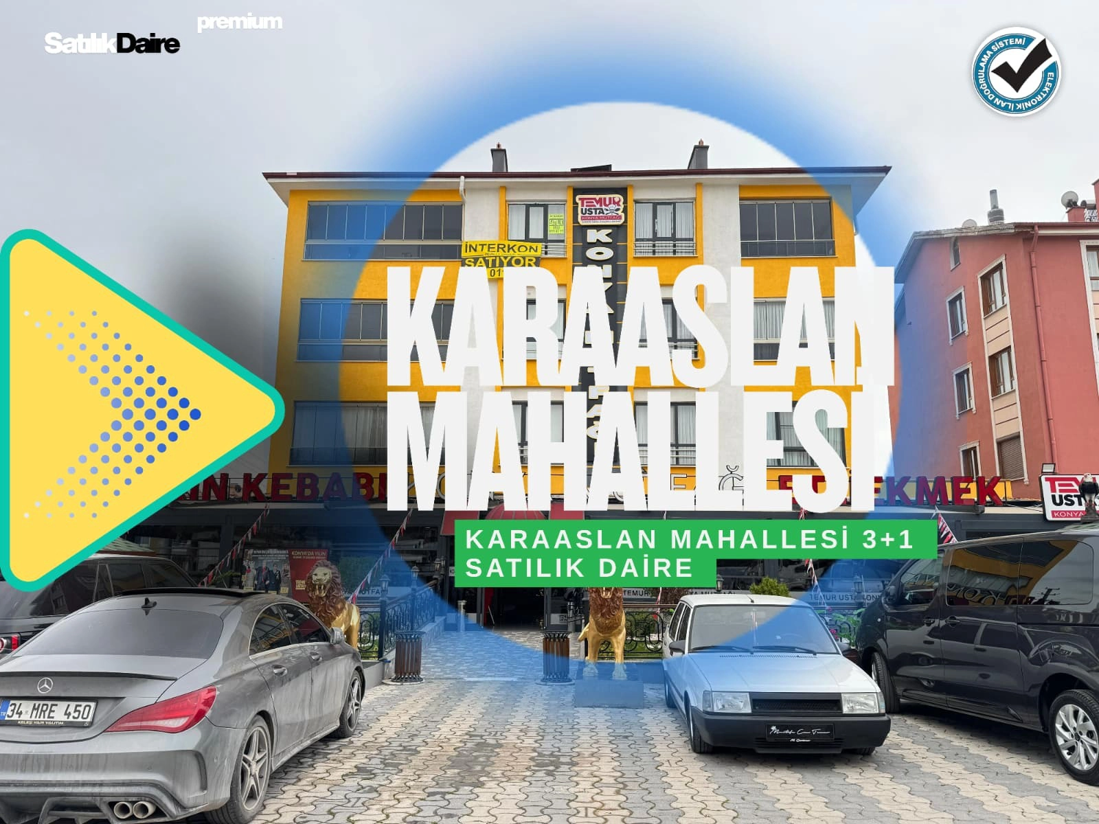 ADANA ÇEVRE YOLU ÜZERİ 3+1 SATILIK DAİRE!