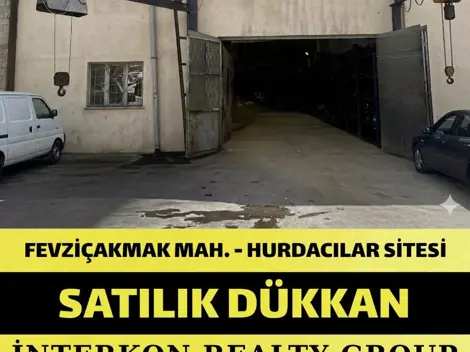 FEVZİÇAKMAK MAHALLESİ HURDACILAR SANAYİ 250 m² SATILIK İŞ YERİ! - photo 2