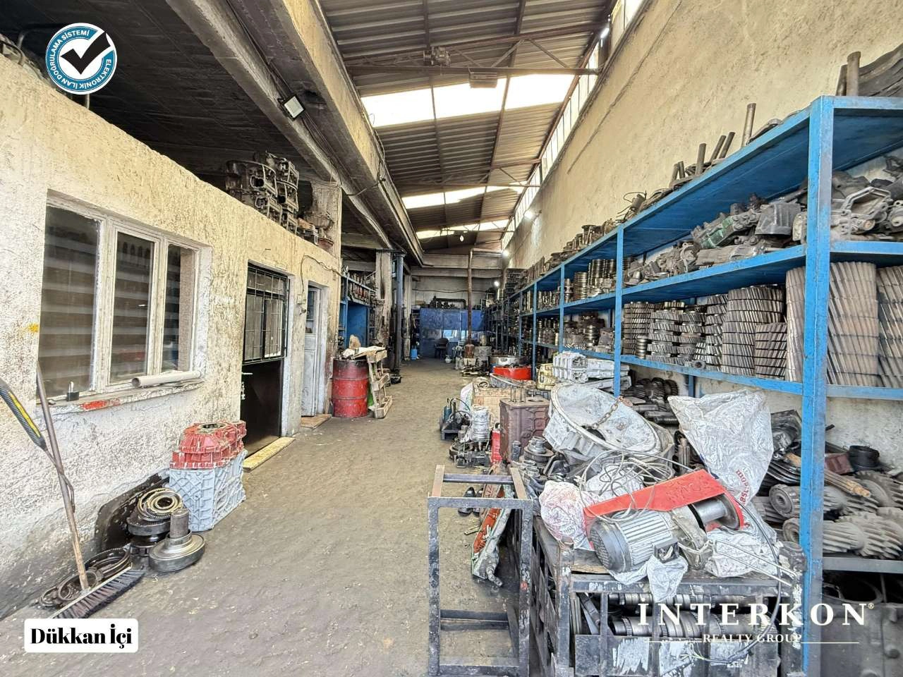 FEVZİÇAKMAK MAHALLESİ HURDACILAR SANAYİ 250 M2 SATILIK İŞ YERİ!