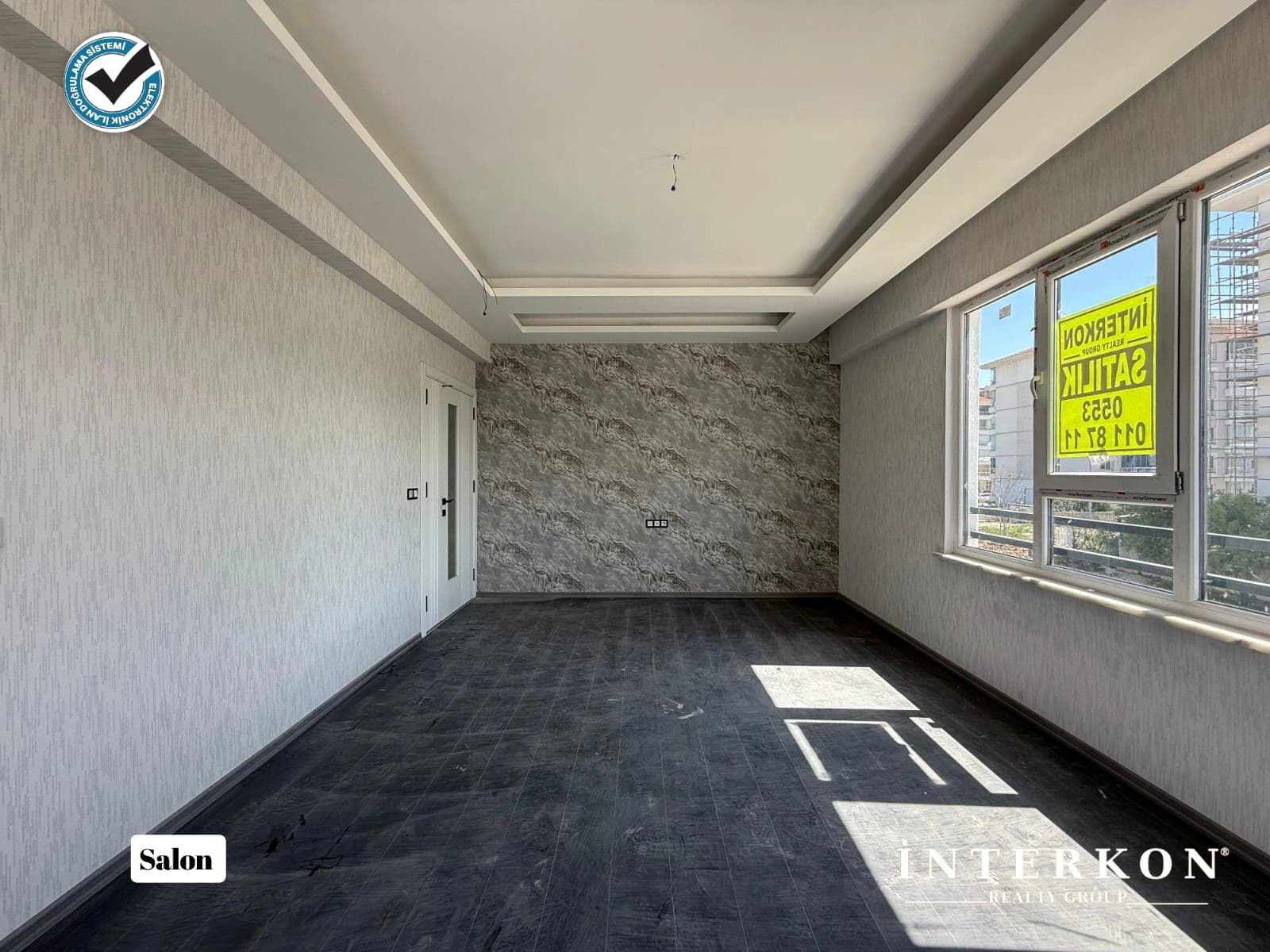 ERENLER MAHALLESİ SIFIR 3+1 SATILIK DAİRE!