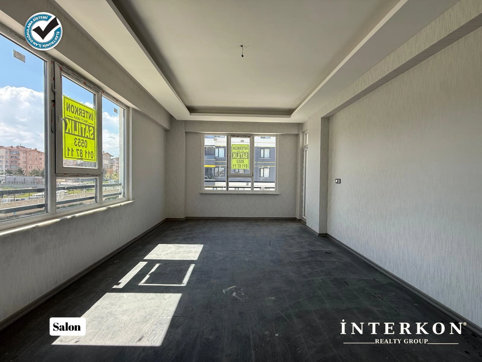 ERENLER MAHALLESİ SIFIR 3+1 SATILIK DAİRE!