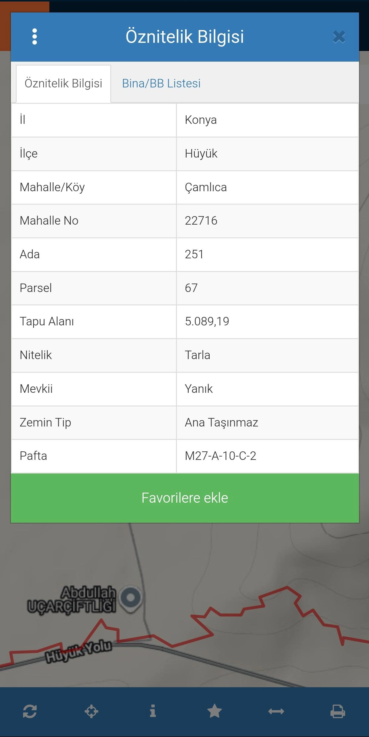  HÜYÜK ÇAMLICA MAHALLESİ 5089 M2 SATILIK TARLA!