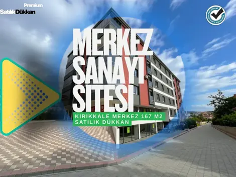 Kırıkkale Merkez Sanayi Mahallesi 167 M2 Satılık Dükkan!