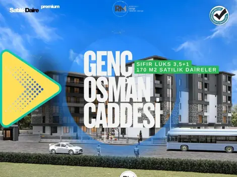 Genç Osman Caddesi 3,5+1 170 M2 Sıfır Lüks Daire!!!!