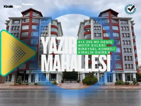 Ecdat Parkı Karşısı 4+1 Kiralık Daire!!!