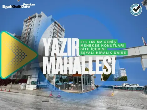 Menekşe Konutlarında 3+1 Eşyalı Kiralık Daire!!!